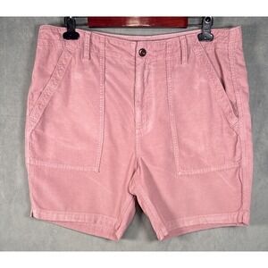 Outerknown Men's Seventyseven Cord Organic Cotton Utility Pink Shorts Size 36